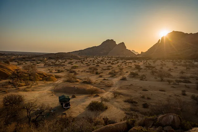 Krajobraz Namibii — fotografia Outway