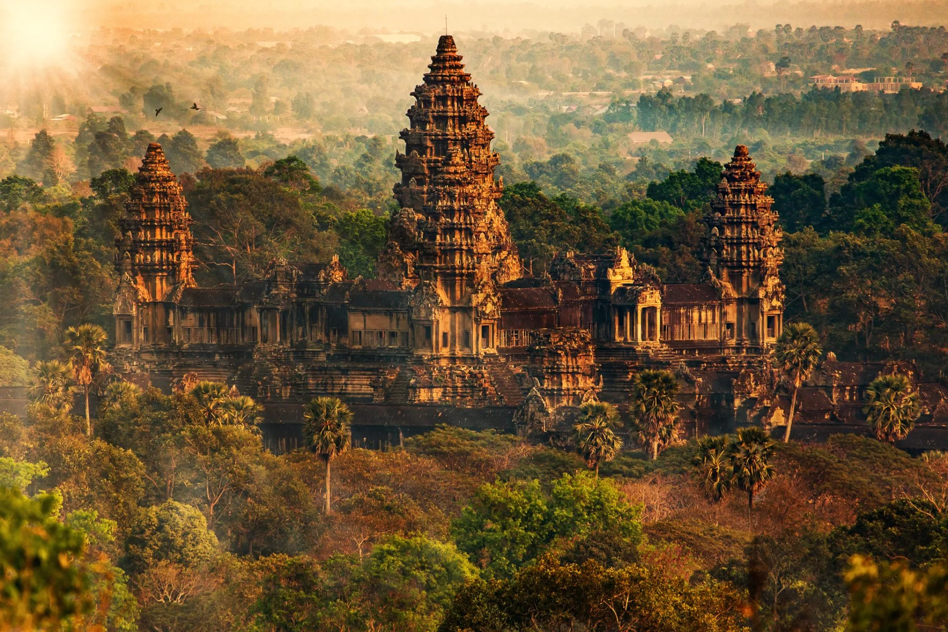 Świątynie Angkor Wat w Kambodży